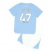 Maillot de foot Manchester City Phil Foden #47 Domicile vêtements enfant 2023-24 Manches Courtes (+ pantalon court)